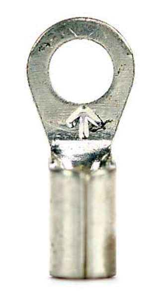 4 AWG Non-Insulated Ring Terminal 3/8