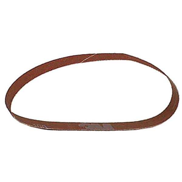 Sanding Belt, Coated, 37 in W, 75 in L, 120 Grit, Fine, Ceramic, 777F, Orange