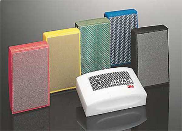 SandingHandPad, Diamond, M20 Micron, PK10