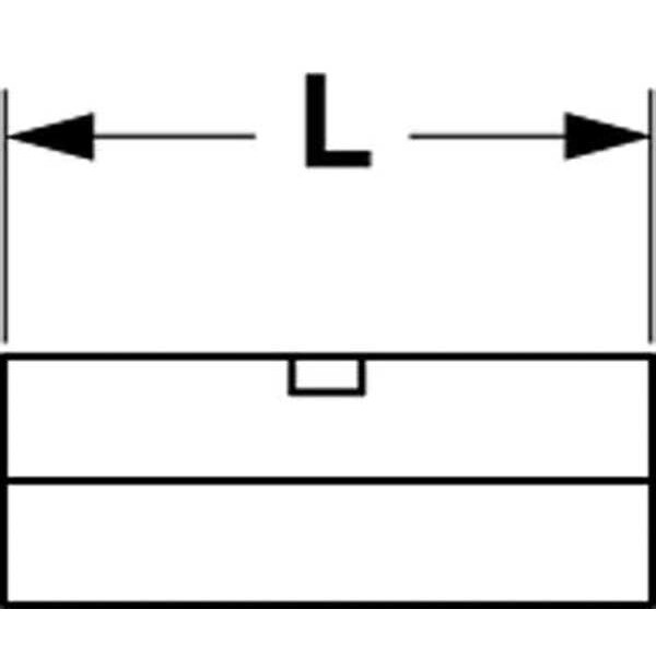 Butt Splice Connector, 12-10 AWG, PK500