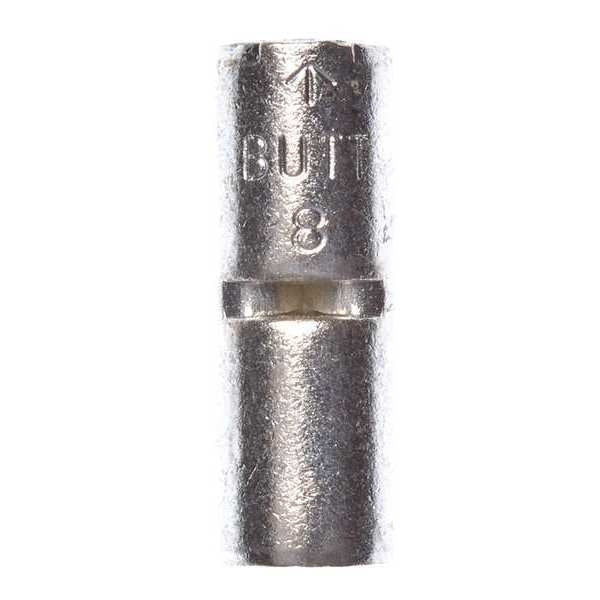 Butt Splice Connector, 8 AWG, PK200