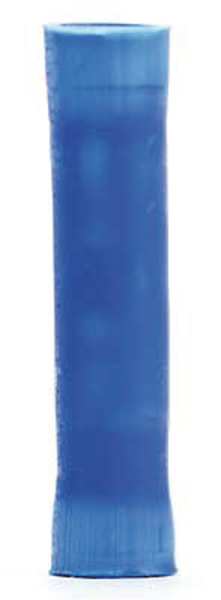 Butt Splice Connector, 16-14AWG, Blue, PK25