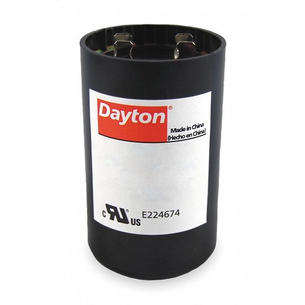 Motor Start Capacitor, 53-64 MFD, Round