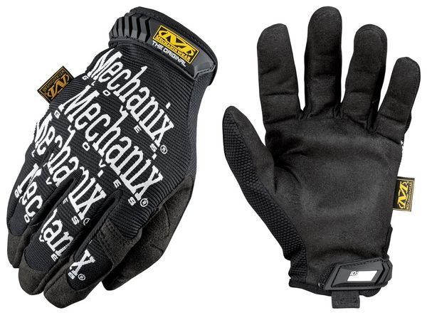 Mechanics Gloves, M, Black, Seamless, Trekdry(R)