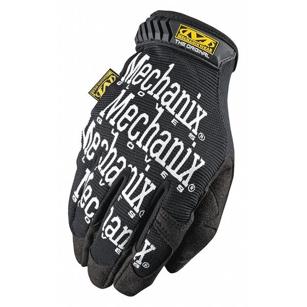 Mechanics Gloves, 2XL, Black, Seamless, Trekdry(R)