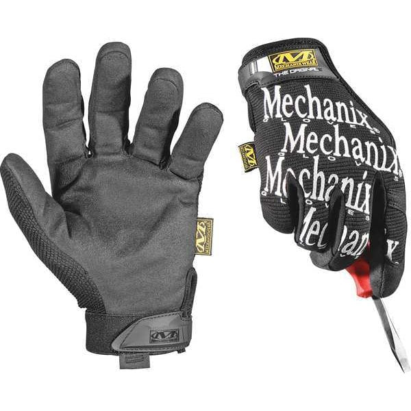 Mechanics Gloves, The Original, TrekDry Material, Durable, Black, Large, 1 Pair