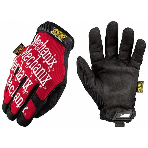 Mechanics Gloves, XL, Red, Seamless, Form Fitting Trek Dry(R)
