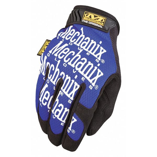 Mechanics Gloves, XL, Blue, Seamless, Form Fitting Trek Dry(R)