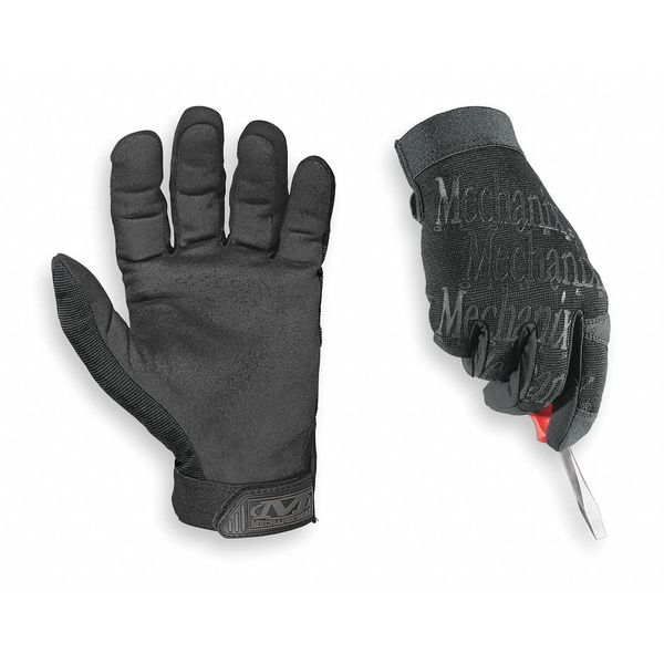 Mechanics Gloves, 2XL, Black, Seamless, Trekdry(R)