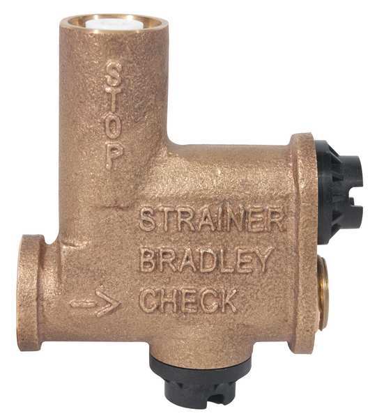 Stop-Strainer and Check Valve