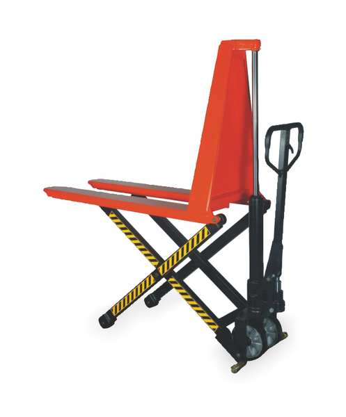 Manual Pallet Lifter, 2200 lb., 27 in. W