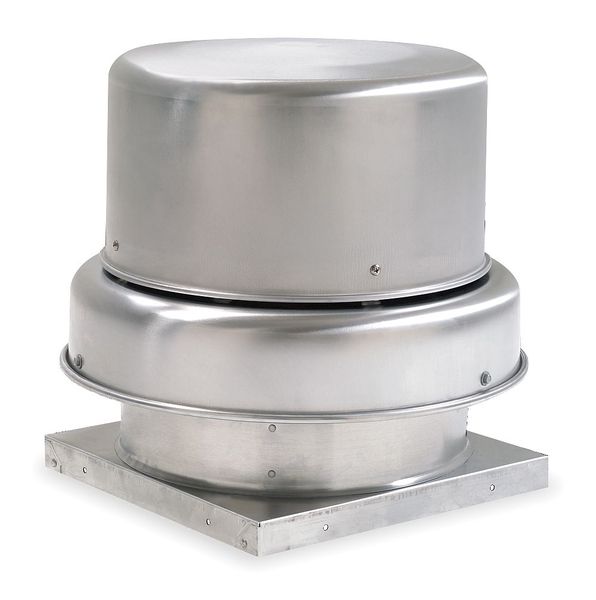Downblast Vent, Belt Drive, 13-1/4 In