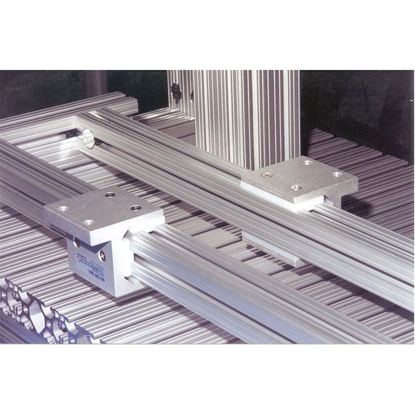 T-Slotted Extrusion, 10S, 72 Lx1 In H