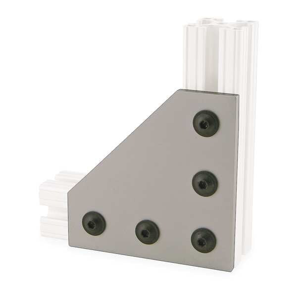 Joining Plate, 5 Hole, 90 Deg, For 15S