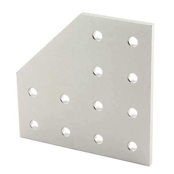 Joining Plate, 12 Hole, 90 Deg, For 10S