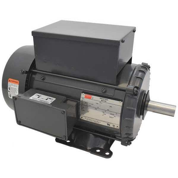 Capacitor-Start/Run General Purpose Motor, 5 HP, 230V AC Voltage, 184T Frame, 1,740 Nameplate RPM