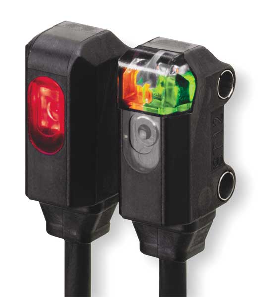 Photoelectric Sensor, Rectangle, Thru-Beam