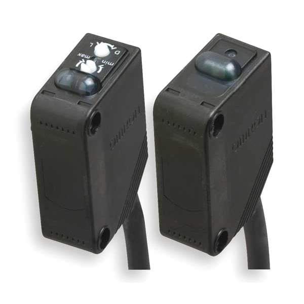 Photoelectric Sensor, Rectangle, Thru-Beam