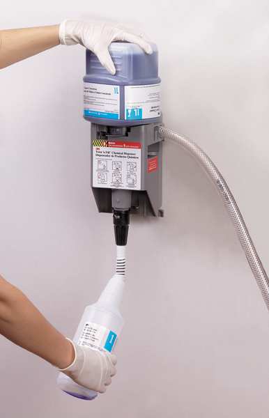 Chemical Mixing Dispenser, 9 In. H