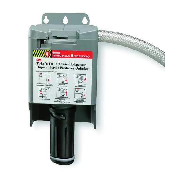 Chemical Mixing Dispenser, 9 In. H