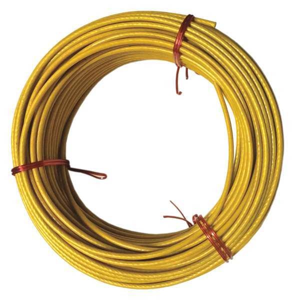 Cable, 1/8 In, L100Ft, WLL340Lb, 7x7, Steel