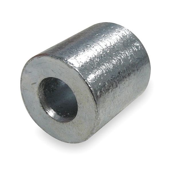 Wire Rope Stop Sleeve, 3/32In, Copper, PK50