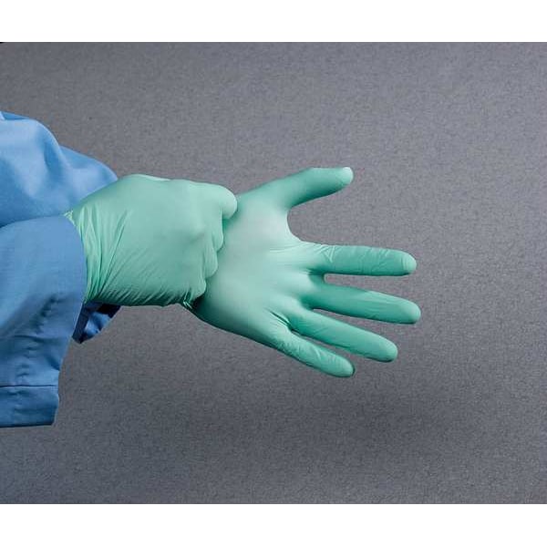 Microflex Onyx Exam Gloves with Textured Fingertips, Nitrile, Powder-Free, Medium, Black, 100 Pack