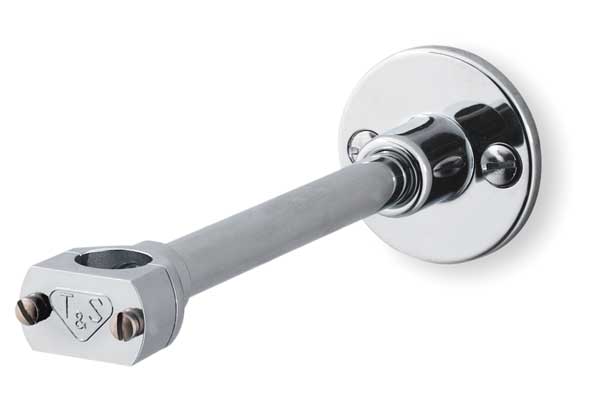 Wall Bracket, Chrome Plated Brass