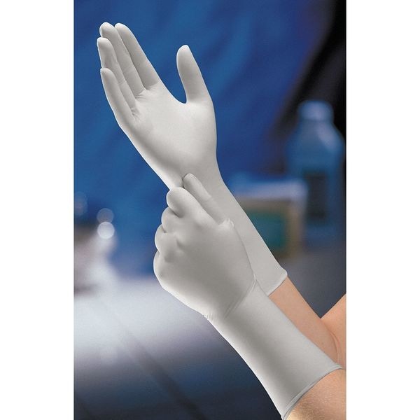 Exam Gloves, Nitrile, Powder Free, Gray, M, 1000 PK