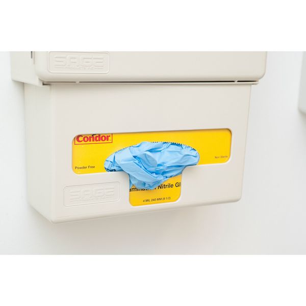 Disposable Gloves, Nitrile, Powder Free, Blue, S, 100 PK