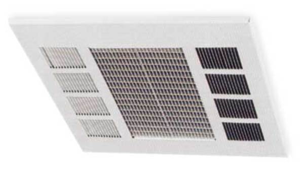 Convection Ceiling Heater, 240V, 17,100Btu