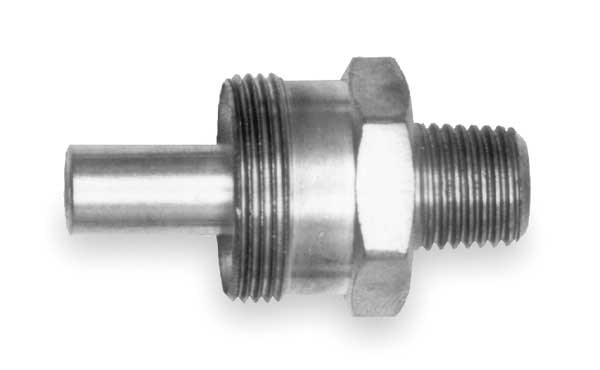 Male Insert Fitting, 1/4-18, Brass
