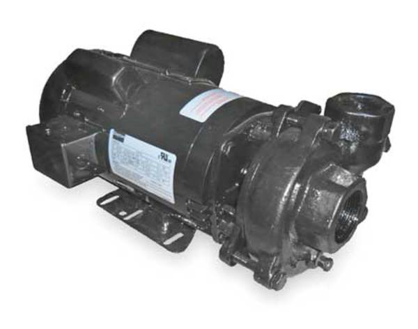 Cast Iron 2 HP Centrifugal Pump 115/208-230V
