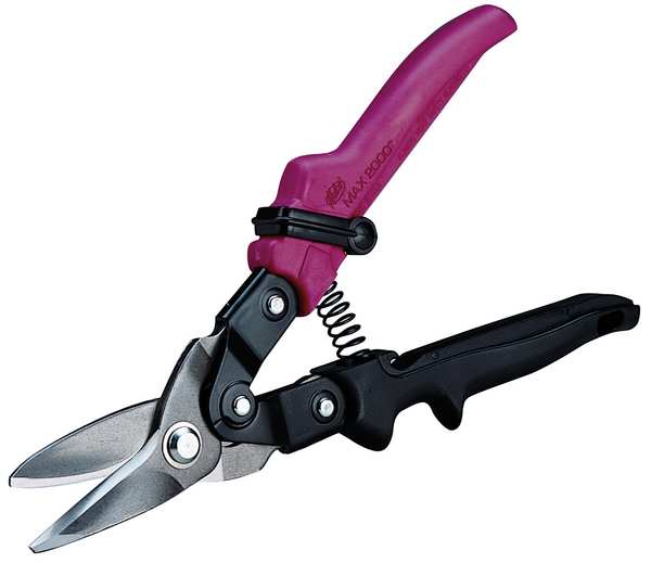 Aviation Snip, Left, 10 in, Fine Blanked Hardened Alloy Steel