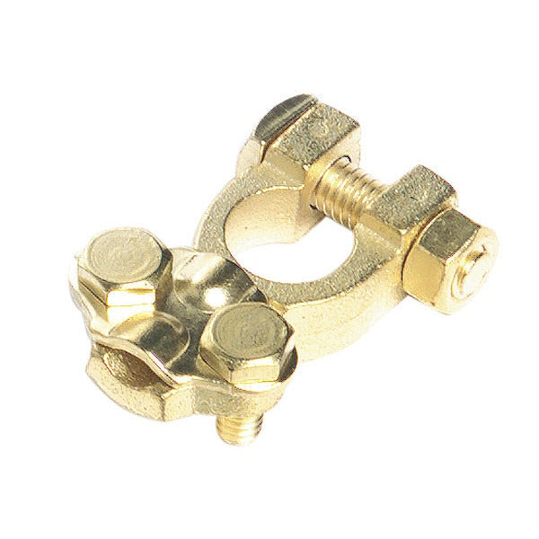 Battery Terminal, 6 to 2/0ga, Brass, PK25