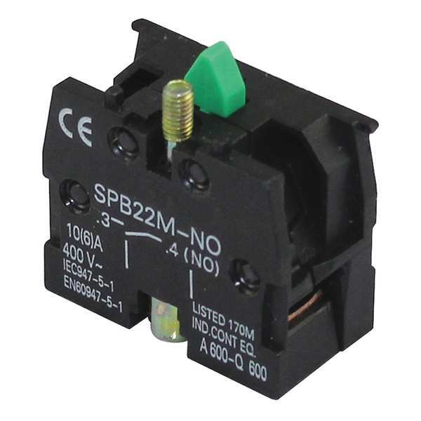 Contact Block, 10 A, NO