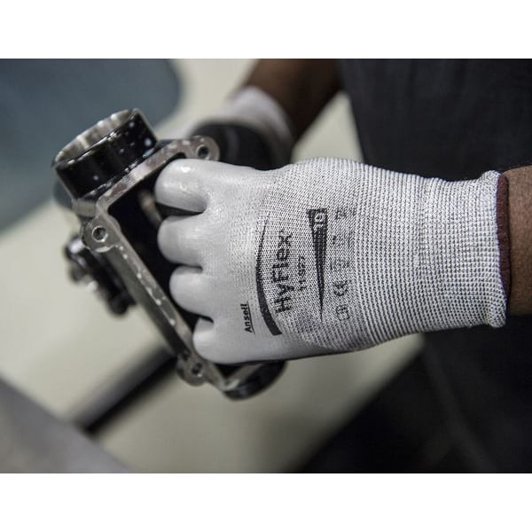 Cut Resistant Coated Gloves, A2 Cut Level, Nitrile, 2XL, 1 PR