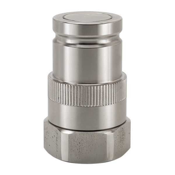 Hydraulic Quick Connect Hose Coupling, High Pressure Stainless Steel Body, Ball Lock, 71 Series