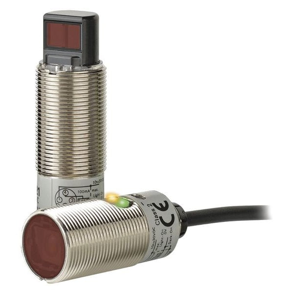 Photoelectric Sensor, Cylinder, Thru-Beam