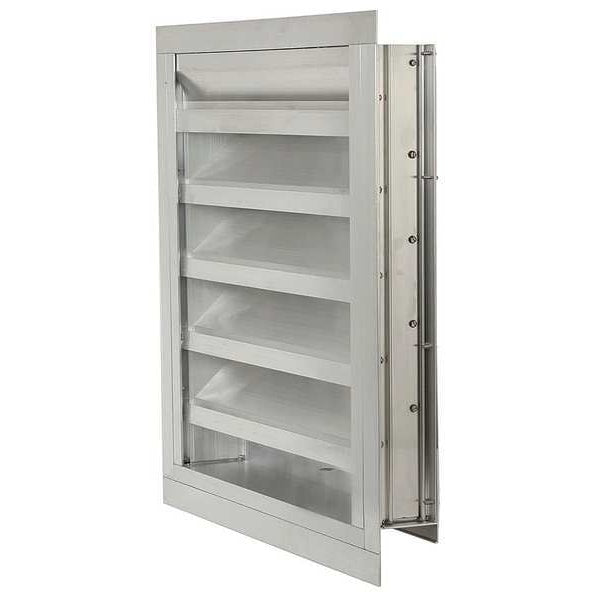 Louver Damper, Adjustable, 24H x 36W