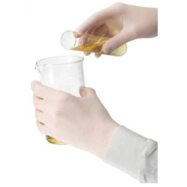 Disposable Gloves, Neoprene/Polychloroprene, Powder Free, Cream, 5-1/2, 200 PK
