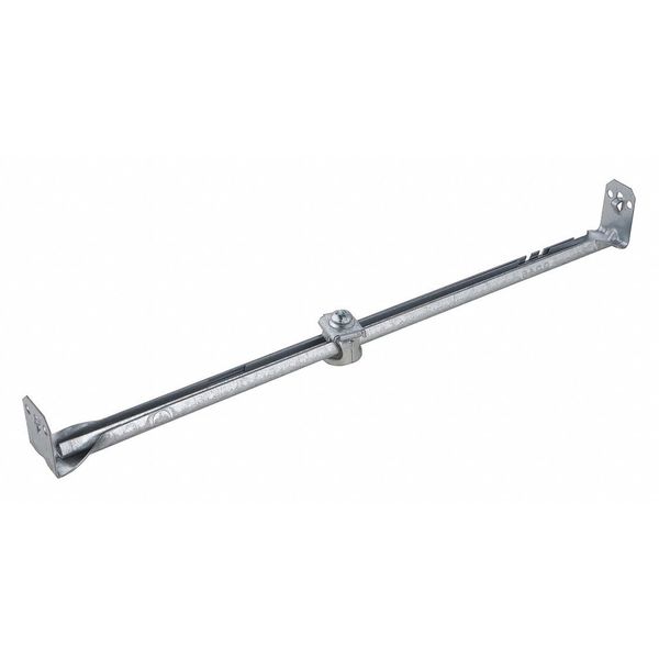 Bar Hanger, Adjust, 14-1/4 To 22-1/2
