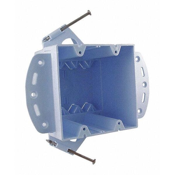 Box, 3-7/8 Dp, Brkt Nails, 2 Gang Nm