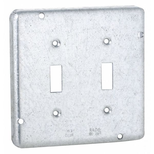 Cover, 2-Device, 2-Toggles, 4-11/16