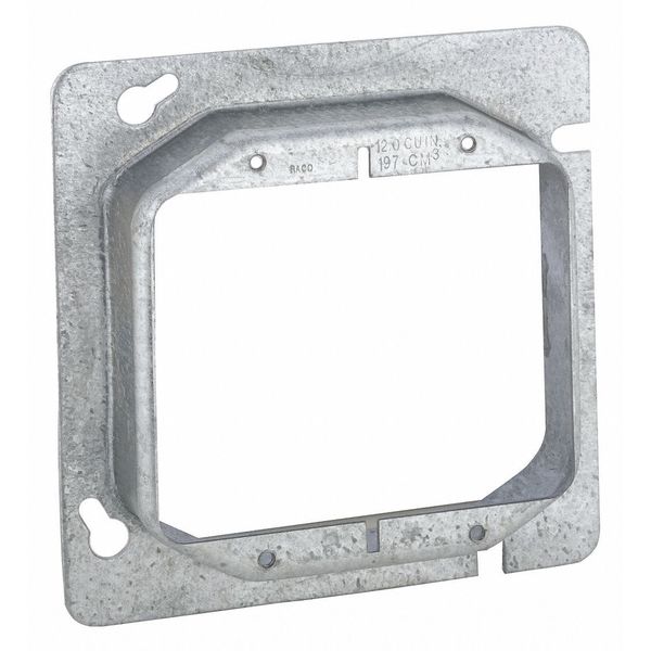 Mud Ring, 2 Device, Raised 1