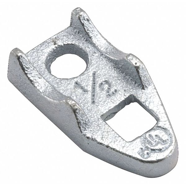Clamp Back, 1 Rgd, 1-1/4 Emt, Mall Iron