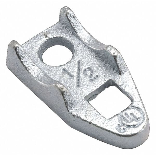 Clamp Back, 1-1/2 Rgd, 2 Emt, Mall Iron