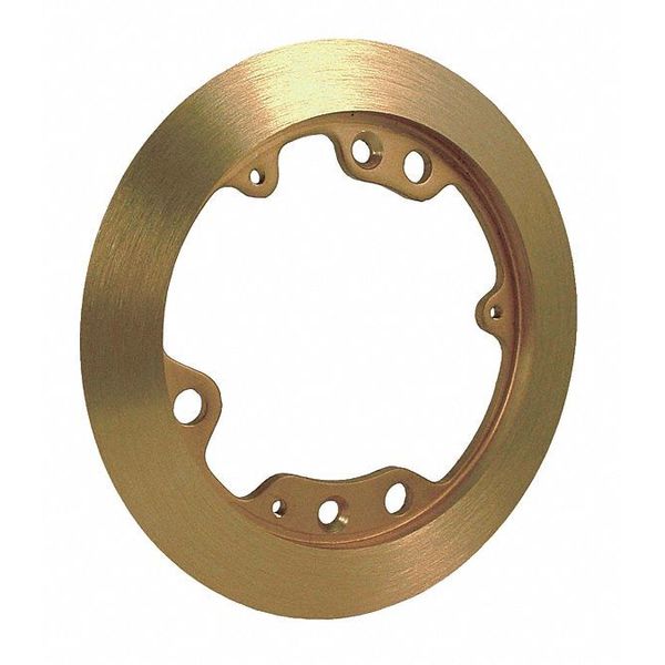 Brass Carpet Flange, 5-1/4 Rnd Mop-Tight