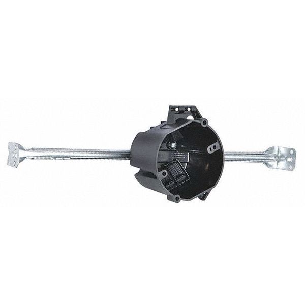Ceiling Box, Round, Nm, Spanner Bar, 3-1/2