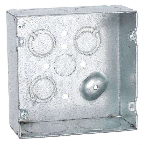 Box, 2-1/8 D, 1/2-3/4-1-1/4 Ko, 4-11/16